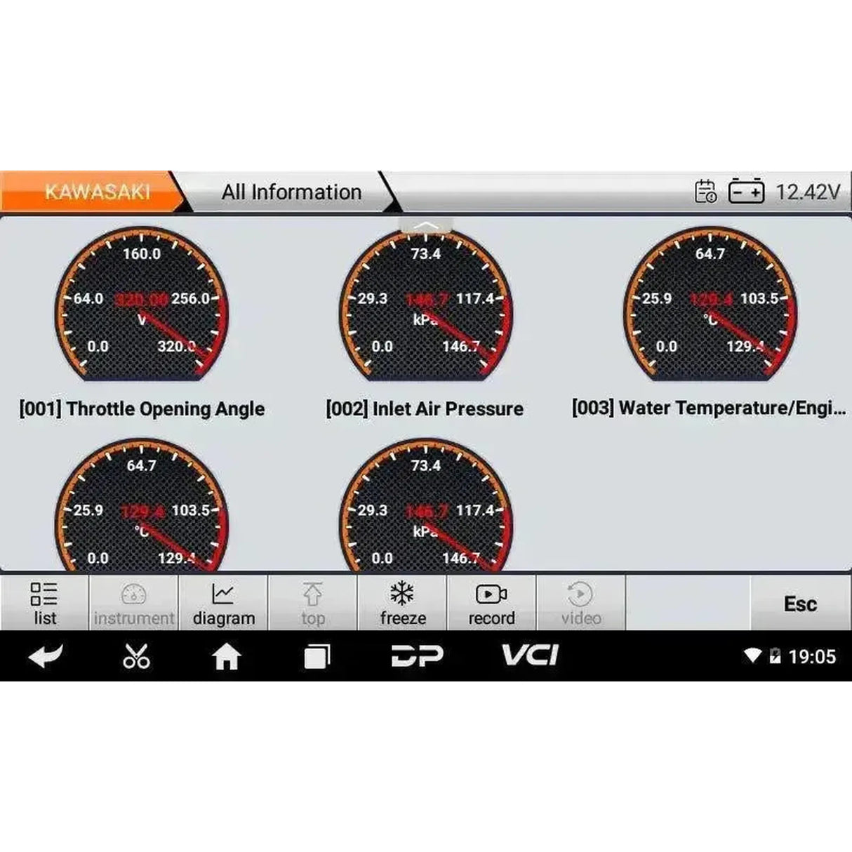 OBDSTAR IScan Kawasaki (Marine) | Uitleesapparaat | Motorboot