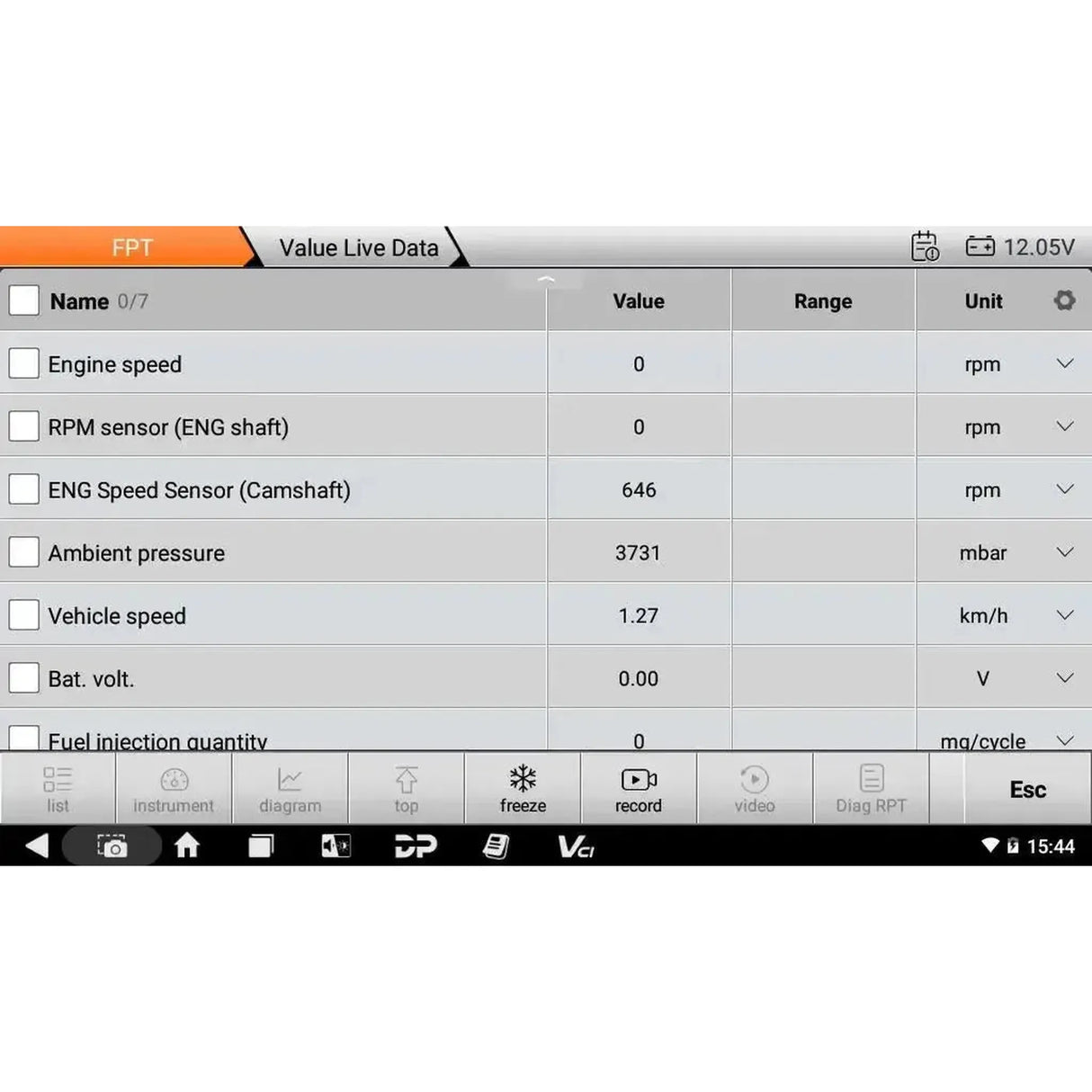 OBDSTAR IScan Pro FPT (Marine) | Uitleesapparaat | Motorboot