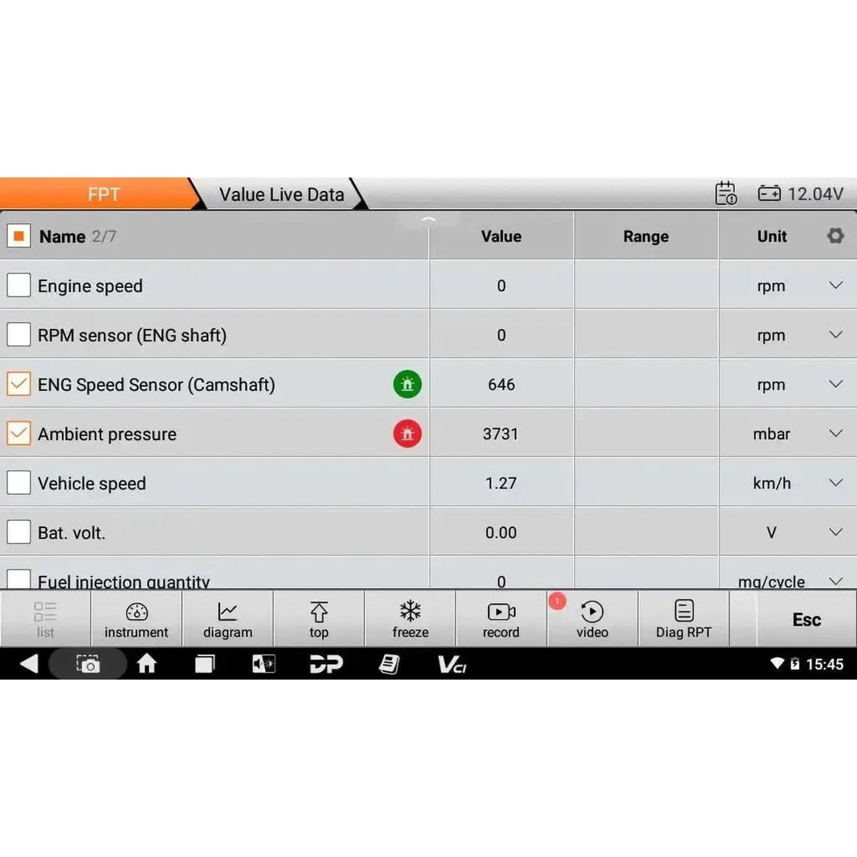 OBDSTAR IScan Pro FPT (Marine) | Uitleesapparaat | Motorboot