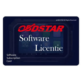 OBDSTAR ECU Master Configuratie C Update-licentie