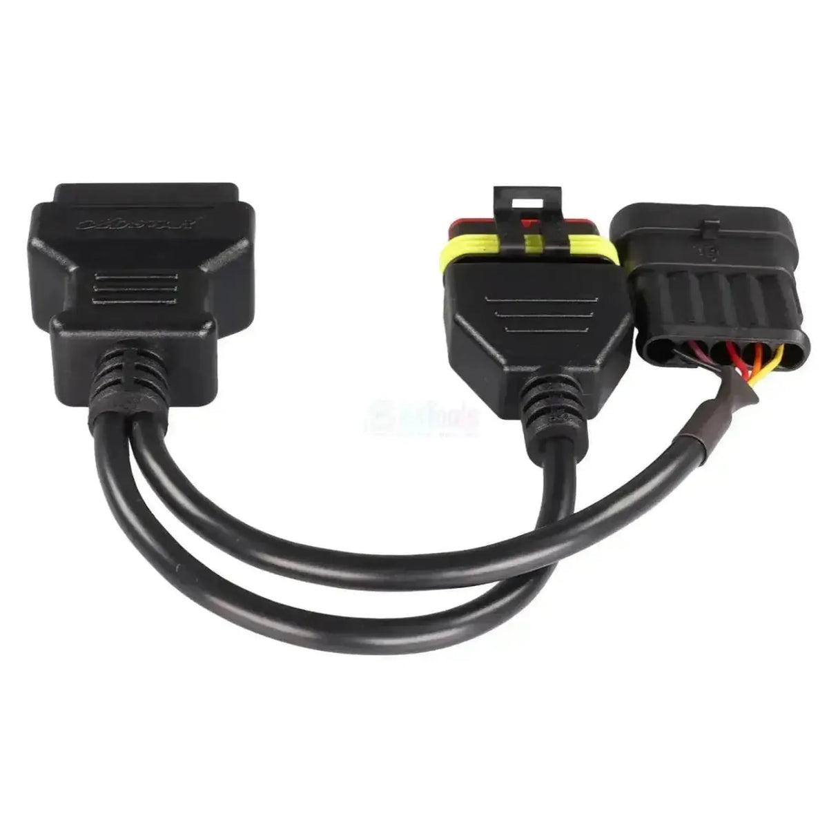 OBDSTAR (M047) | Vespa/Moto Guzzi 5+5-pins OBD – 16-pins OBD2 Verloopkabel | Motorfiets