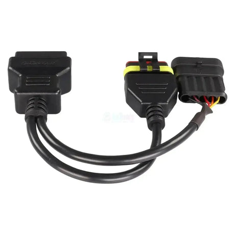 OBDSTAR (M047) | Vespa/Moto Guzzi 5+5-pins OBD – 16-pins OBD2 Verloopkabel | Motorfiets