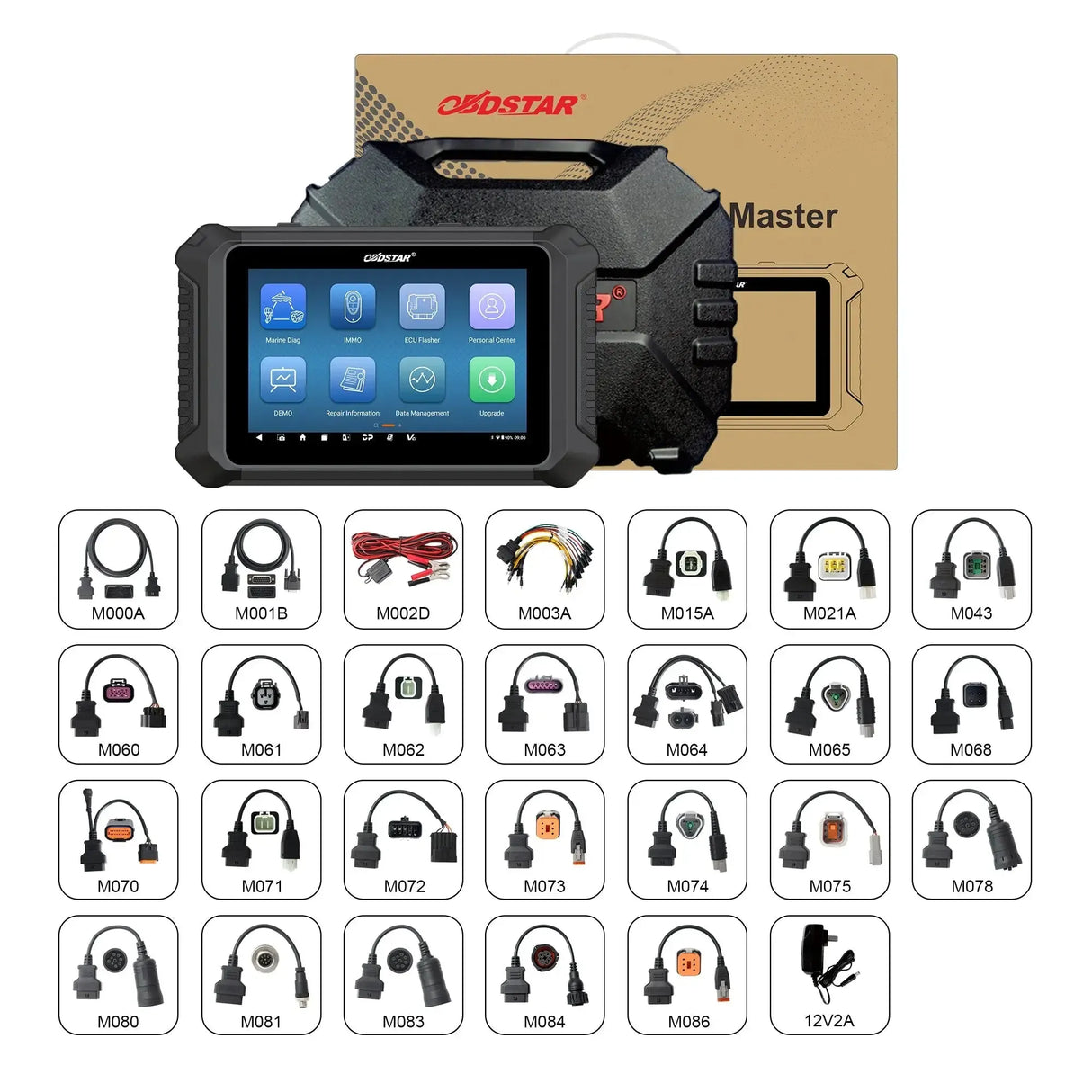 OBDSTAR Marine Master (A+B+C+D) | Uitleesapparaat | Motorboot