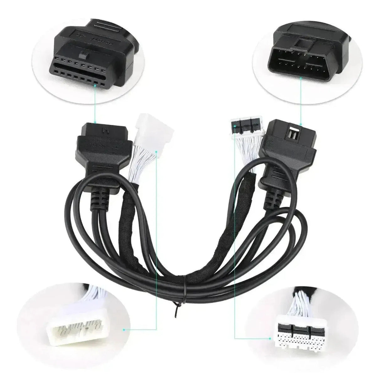 OBDSTAR | Toyota 30-pins IMMO - 16-pins OBD2 Verloopkabel | Personenauto