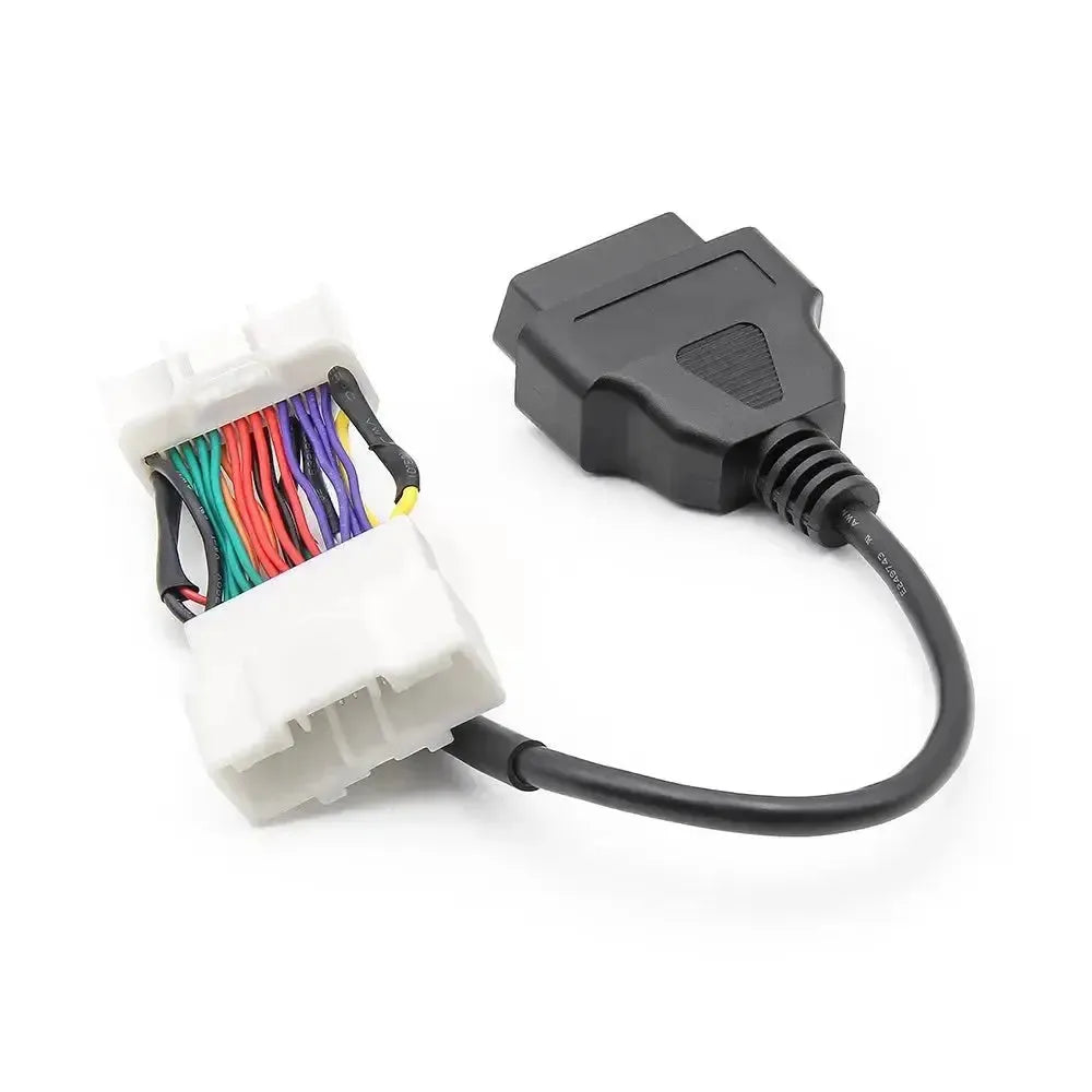 Tesla 26-pins Full OBD naar 16-pins OBD2 Verloopkabel – Personenauto