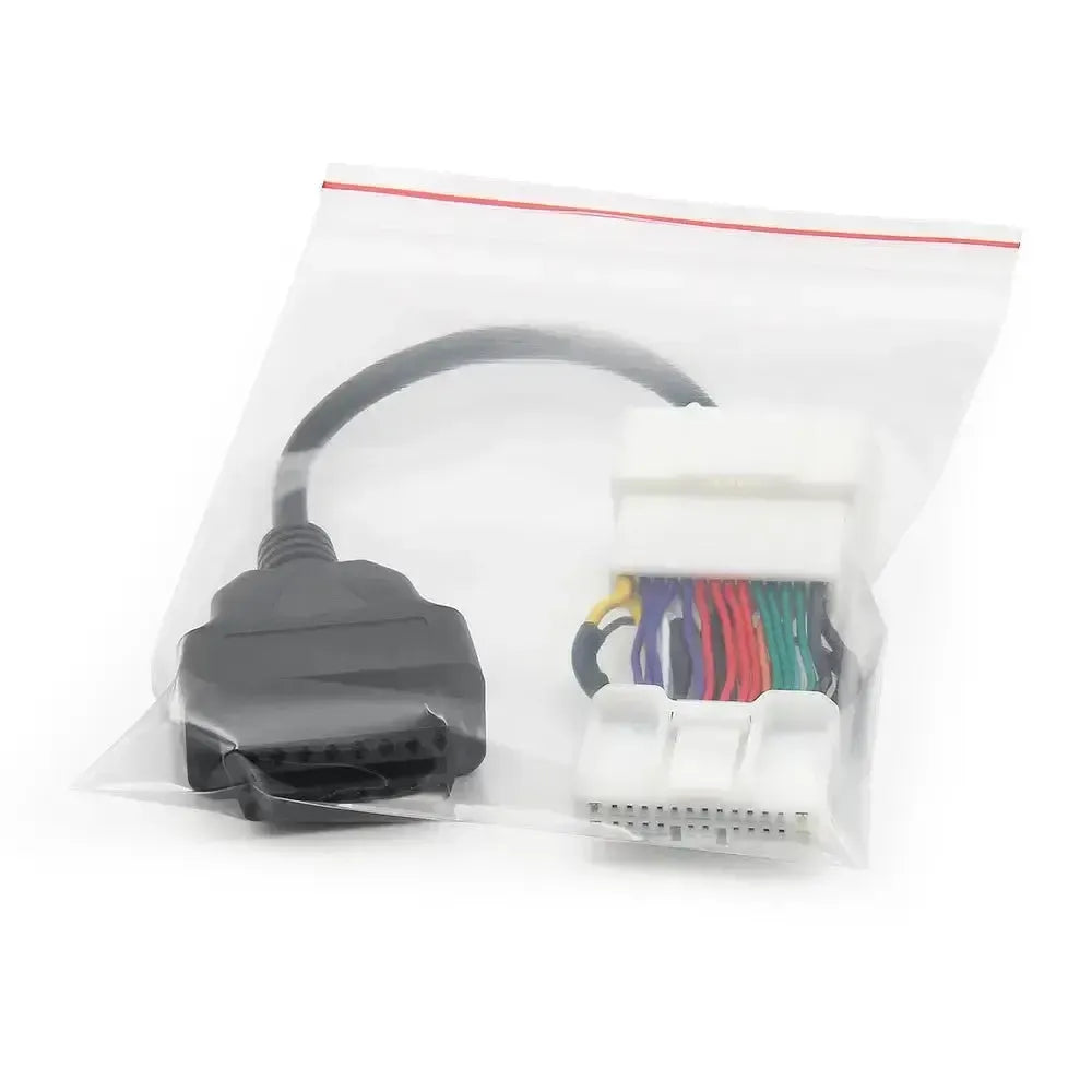 Tesla 26-pins Full OBD naar 16-pins OBD2 Verloopkabel – Personenauto