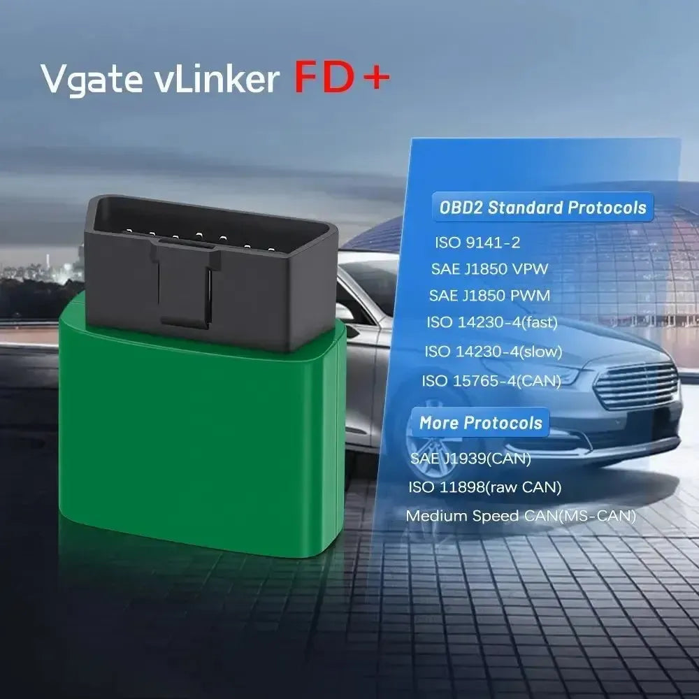 Vgate vLinker FD+ | ELM327-Interface (Bluetooth 4.0)