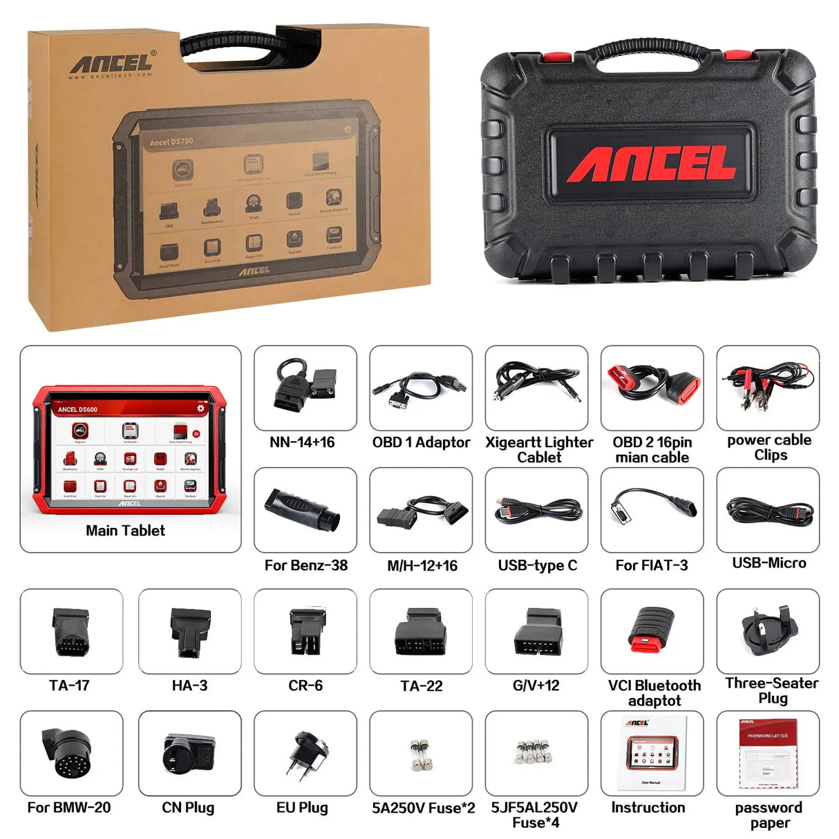 Ancel Ancel DS600 Auto Uitleesapparaat