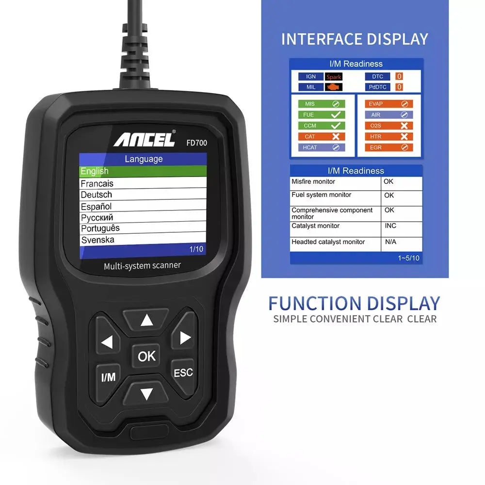 Ancel Ancel FD700 Auto Uitleesapparaat