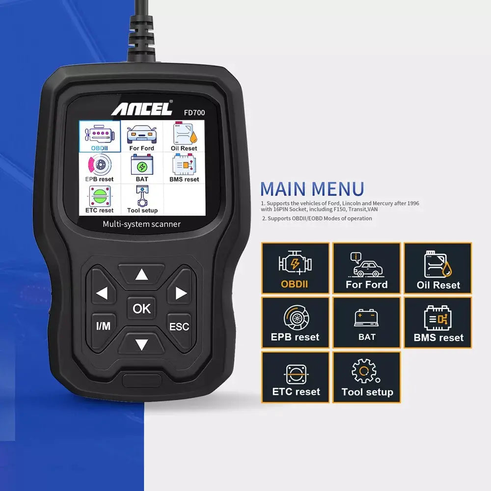 Ancel Ancel FD700 Auto Uitleesapparaat