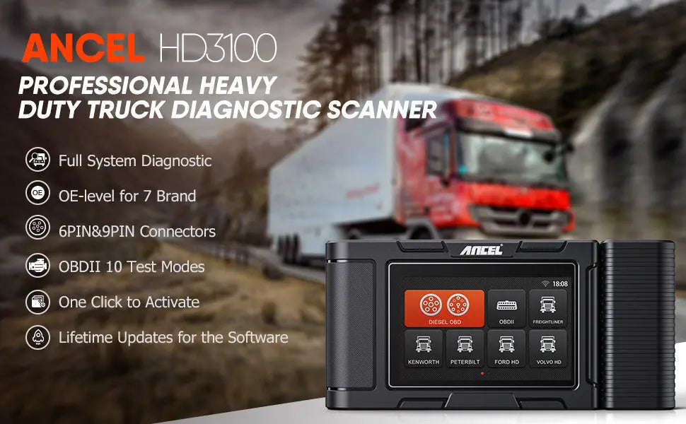 Ancel Ancel HD3100 Vrachtwagen Uitleesapparaat