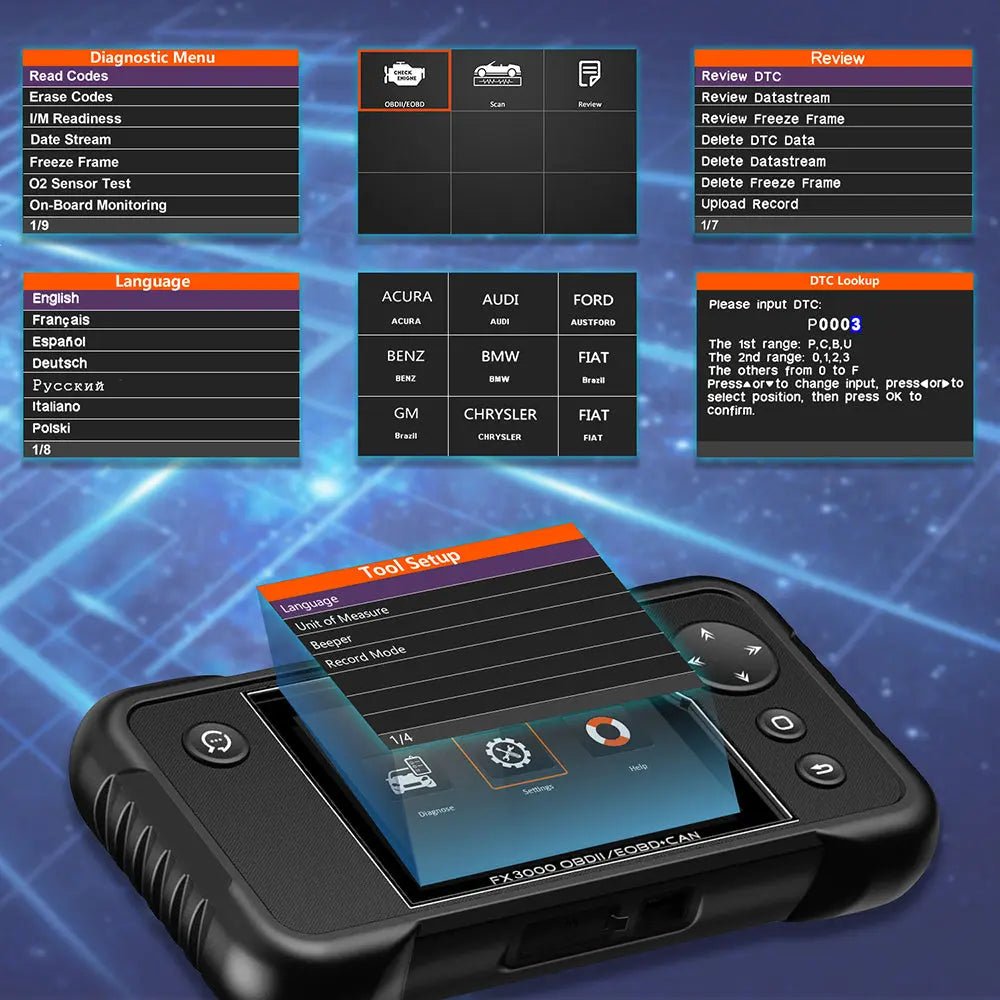 Ancel FX3000 Auto Uitleesapparaat