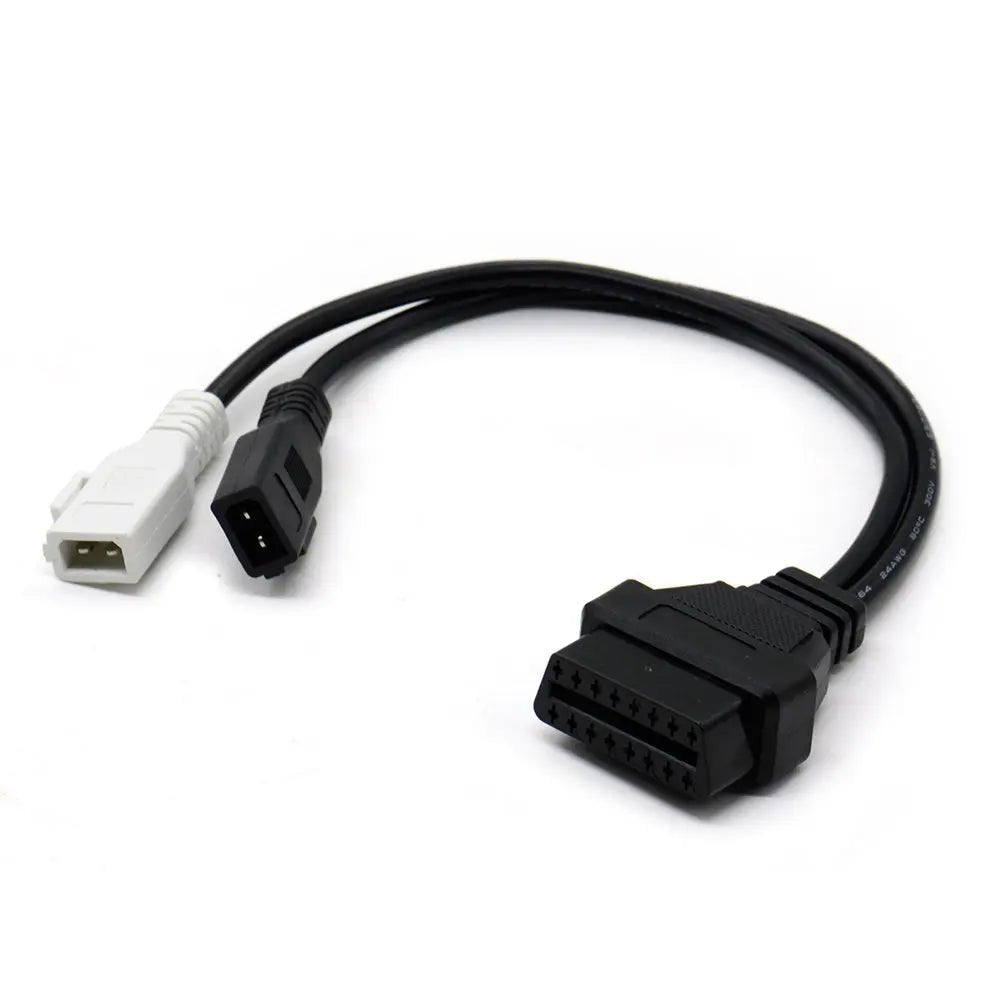 Audi/Seat/Skoda/Volkswagen 2+2 Pins OBD1 - 16 Pins OBD2 Verloopkabel Personenauto