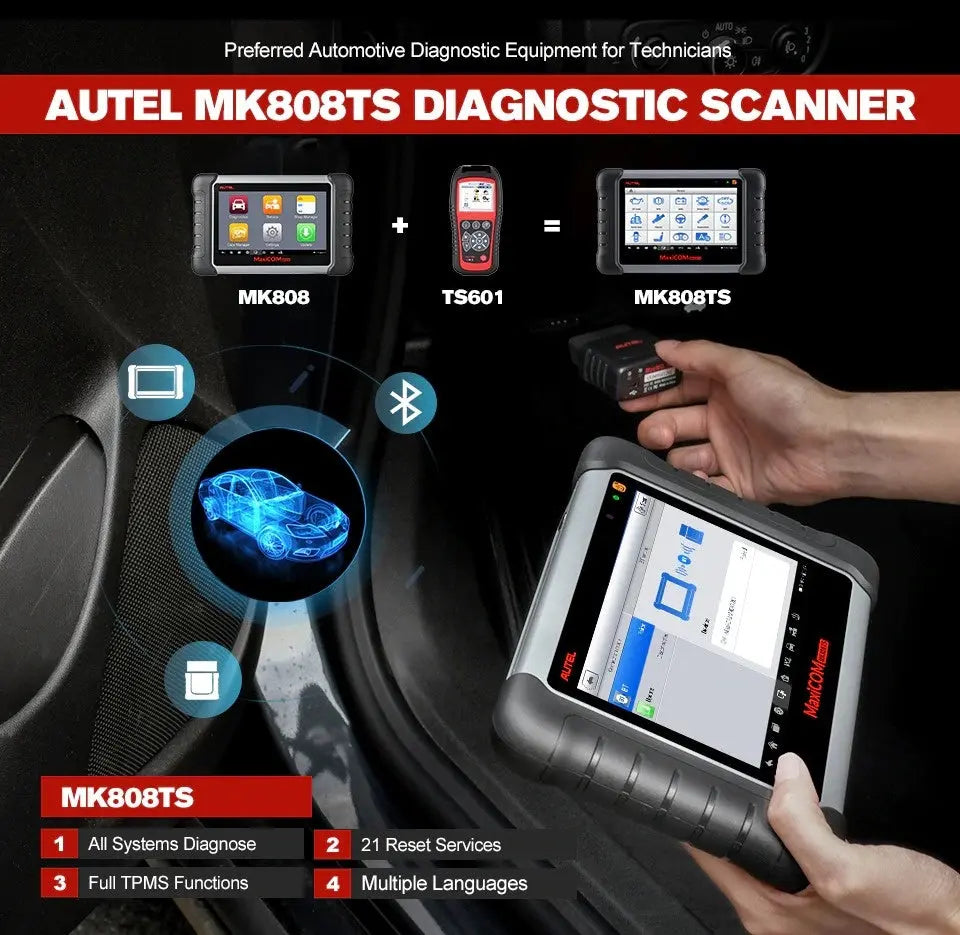 Autel Autel MaxiCom MK808S-TS Auto Uitleesapparaat