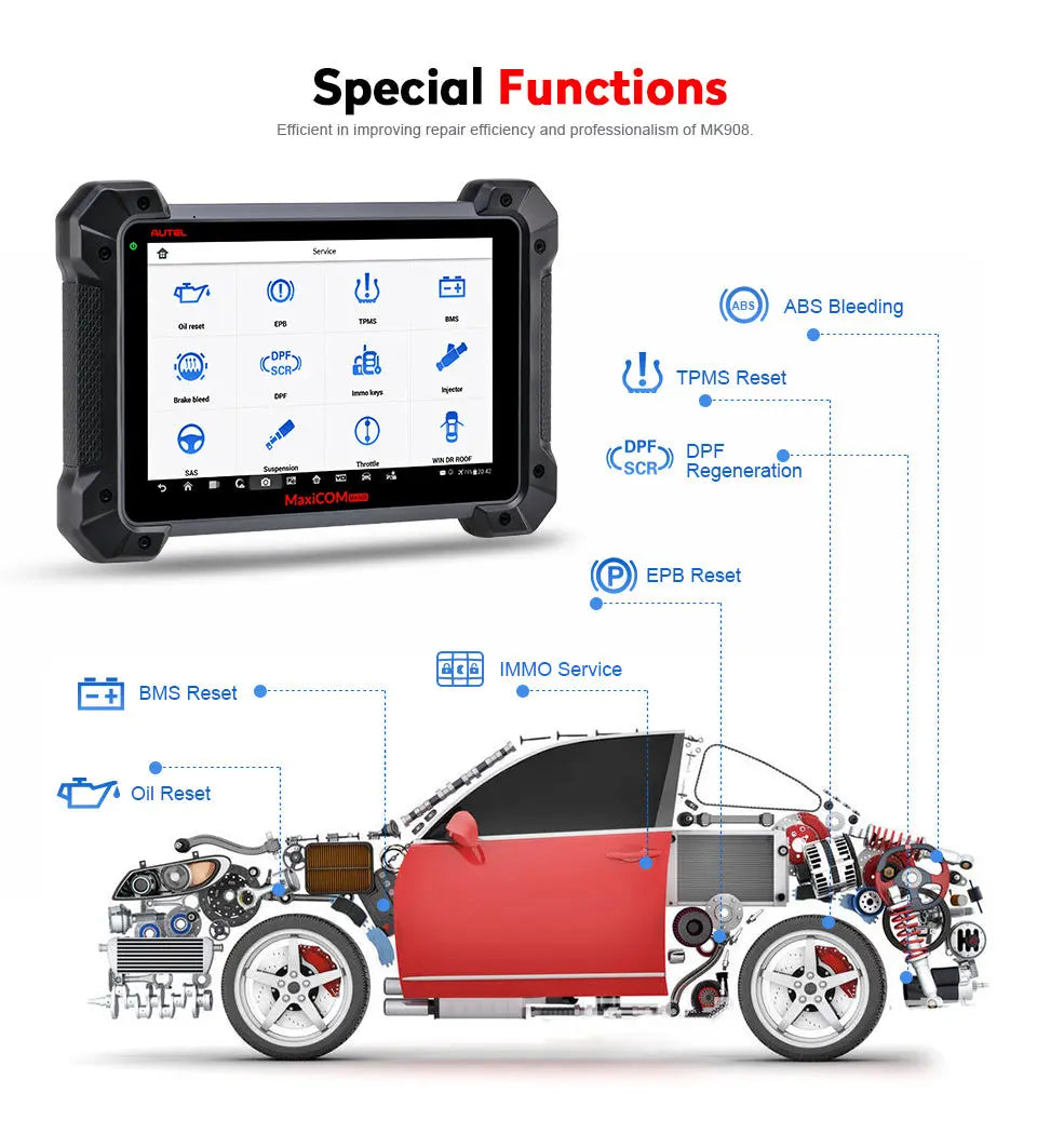 Autel Autel MaxiCom MK908 Auto Uitleesapparaat