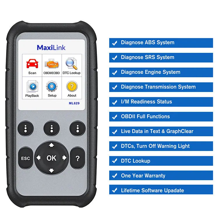 Autel Autel MaxiLink ML629 Auto Uitleesapparaat