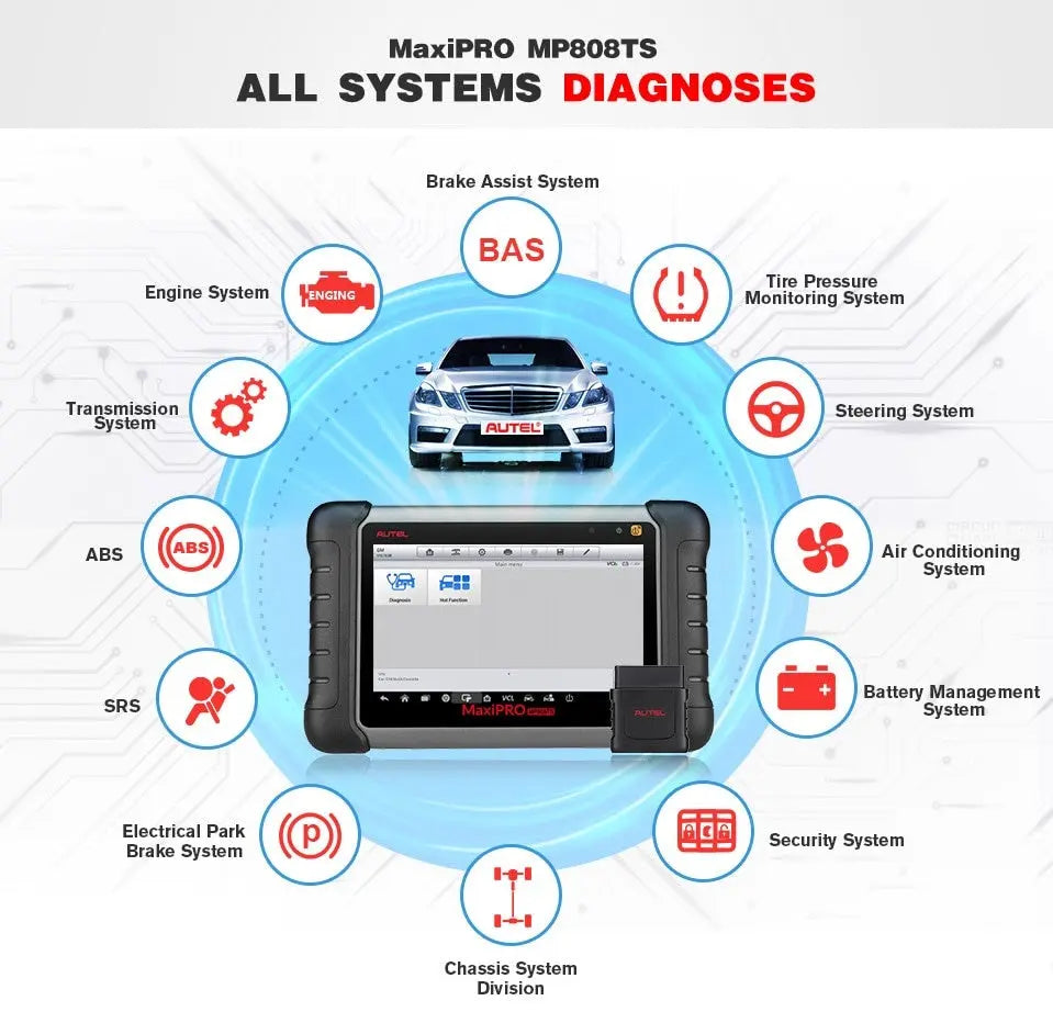 Autel Autel MaxiPro MP808S-TS Auto Uitleesapparaat