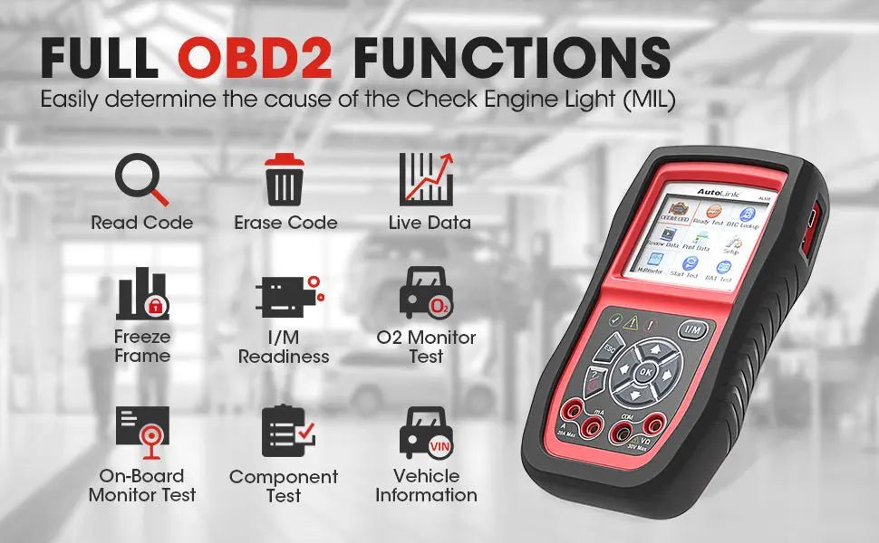Autel AutoLink AL539B Foutcodelezer/Multimeter