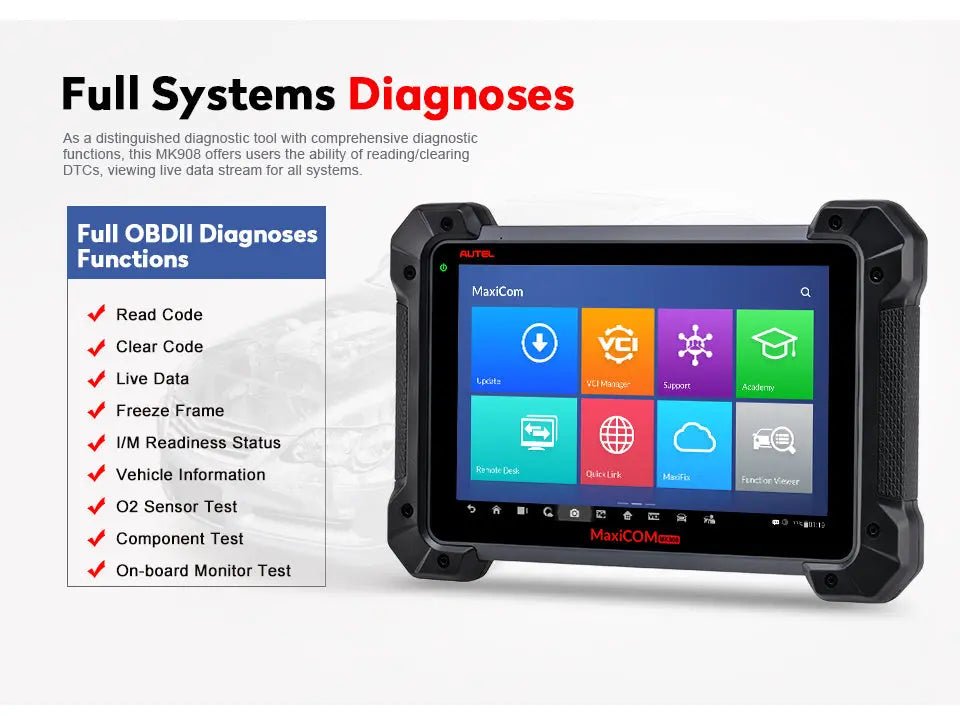 Autel MaxiCom MK908 Auto Uitleesapparaat