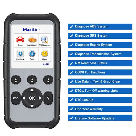 Autel MaxiLink ML629 Auto Uitleesapparaat