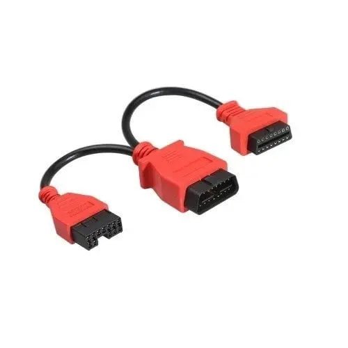 Autel Mitsubishi/Hyundai 12 Pins OBD1 - 16 Pins OBD2 Verloopkabel Personenauto