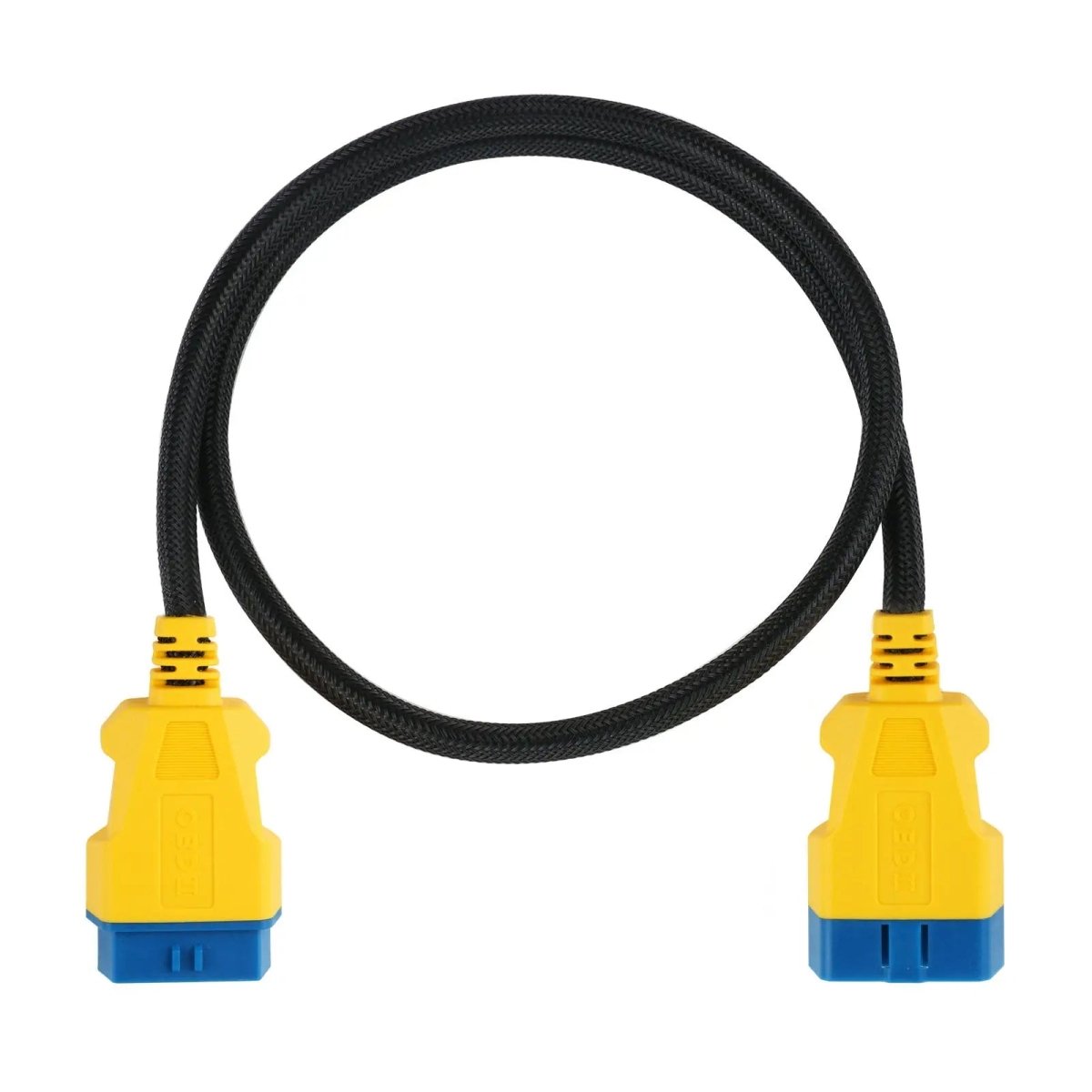Autool 16 Pins OBD2 Nylon Verlengkabel 100 cm