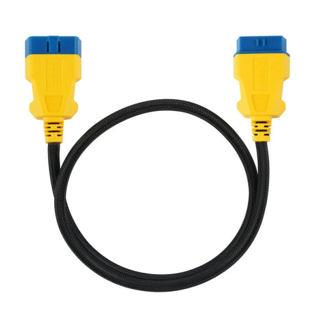 Autool 16 Pins OBD2 Nylon Verlengkabel 100 cm
