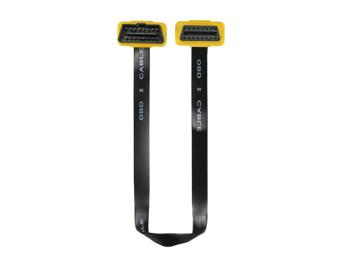 Autool 16 Pins OBD2 Platte Verlengkabel 40 cm