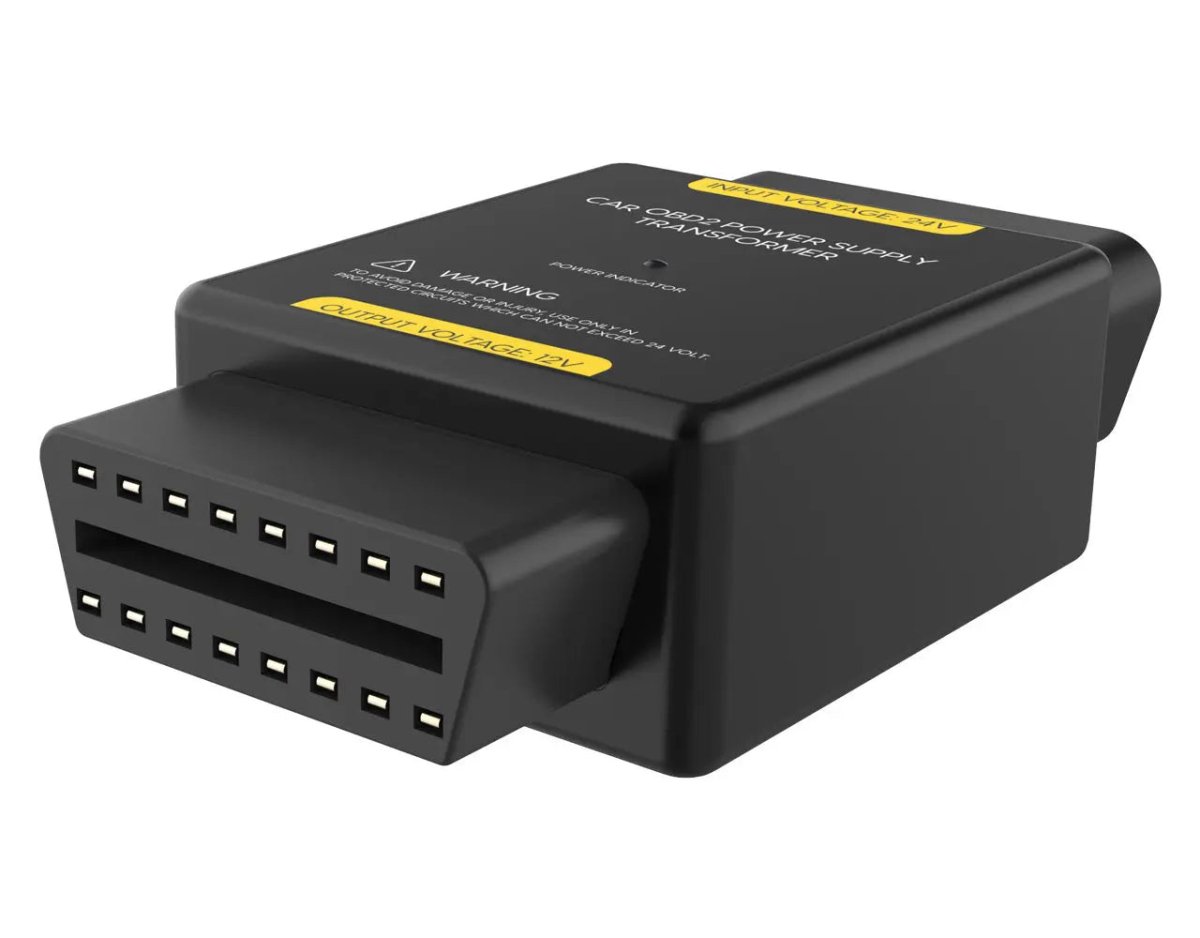 Autool 24V/12V Transformator OBD2 Adapter