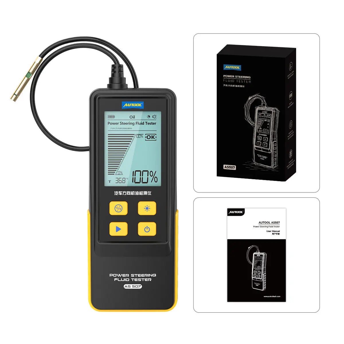 Autool AS507 Stuurbekrachtigingsvloeistoftester