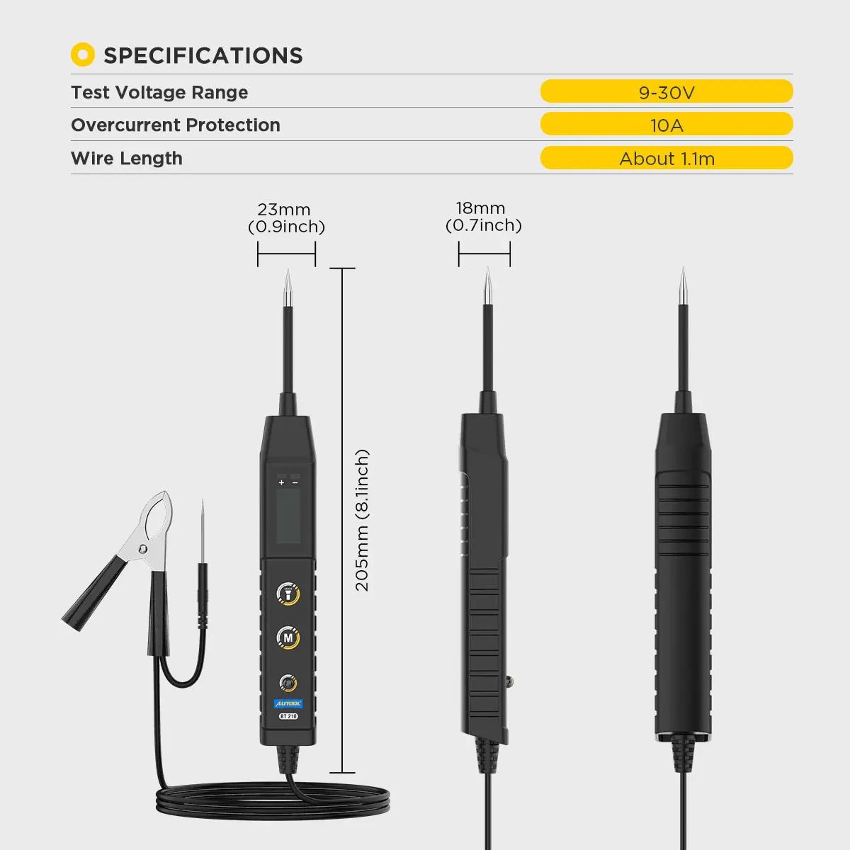 Autool BT210 Circuit Tester