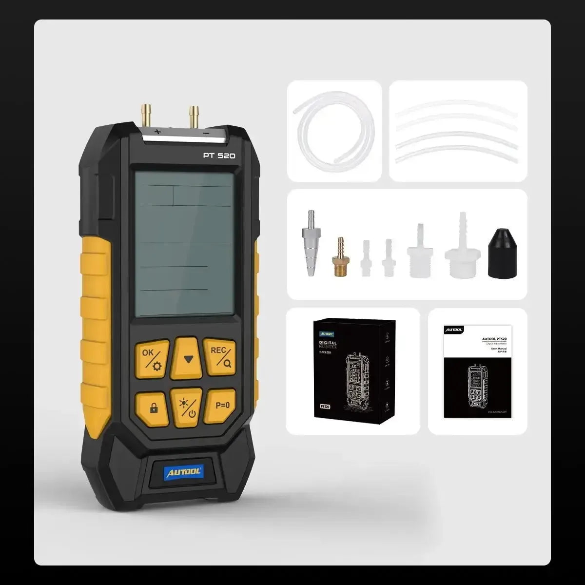 Autool PT520 Luchtdruktester