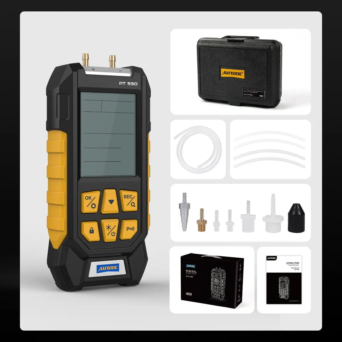 Autool PT530 Luchtdruktester