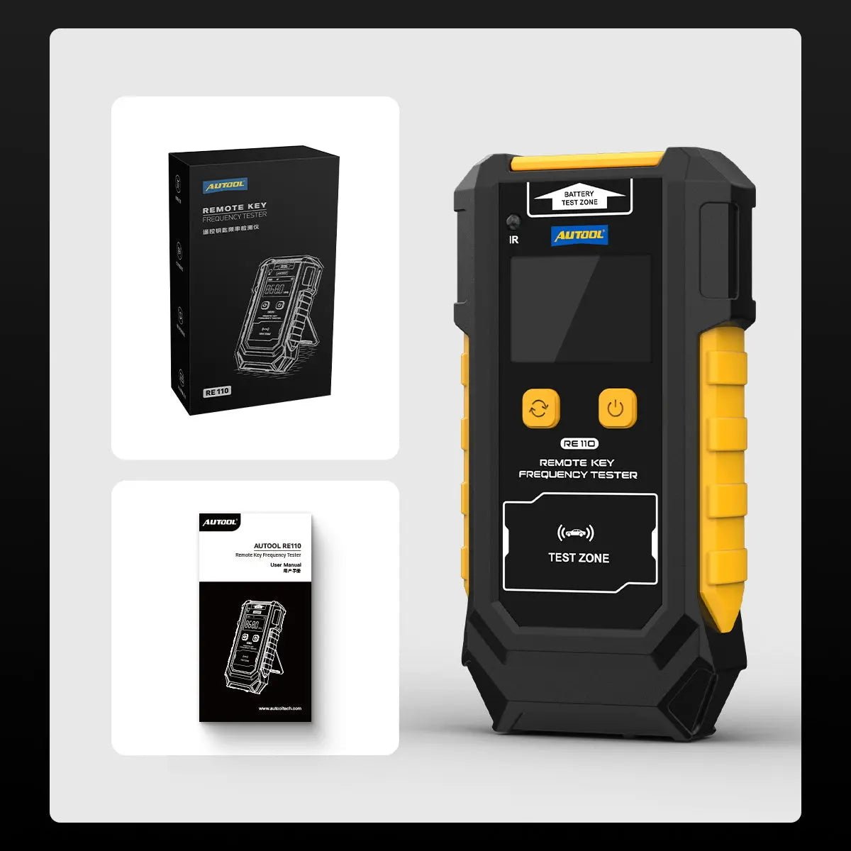 Autool RE110 Sleutelfrequentie- Infraroodtester
