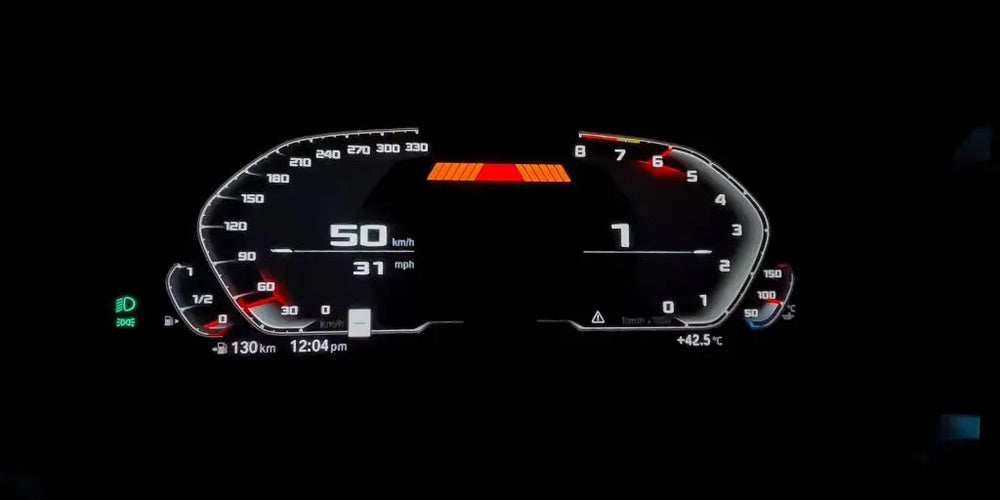 BMW M Shift Lights in the instrument panel via OBDeleven