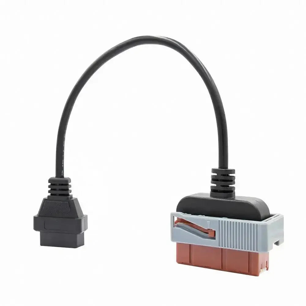 Citroën/Peugeot 30 Pins OBD1 - 16 Pins OBD2 Verloopkabel Personenauto
