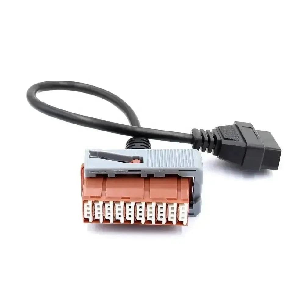 Citroën/Peugeot 30 Pins OBD1 - 16 Pins OBD2 Verloopkabel Personenauto