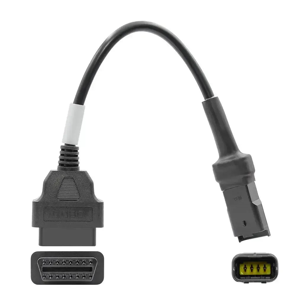 Ducati 4 Pins OBD - 16 Pins OBD2 Verloopkabel Motorfiets