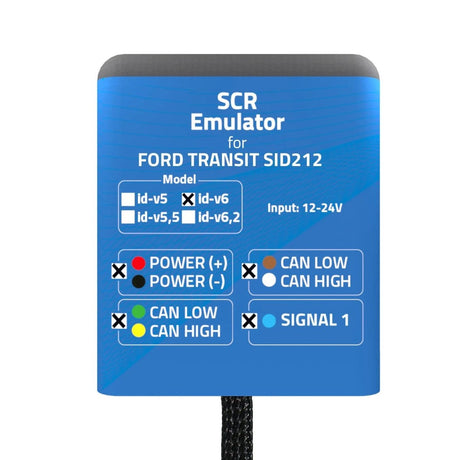 Ford Transit AdBlue (SCR) Emulator (SID212) Bestelauto