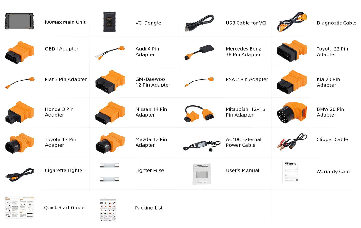 Foxwell Foxwell I80 Max Auto Uitleesapparaat