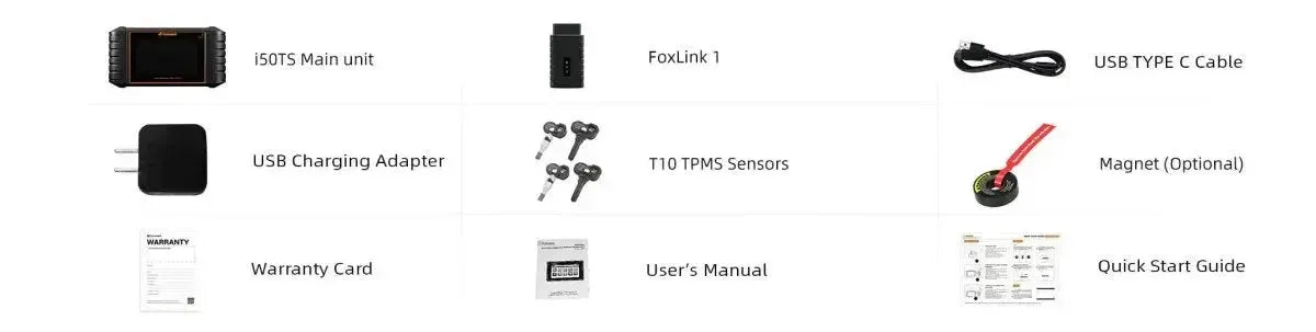 Foxwell I50TS Auto Uitleesapparaat