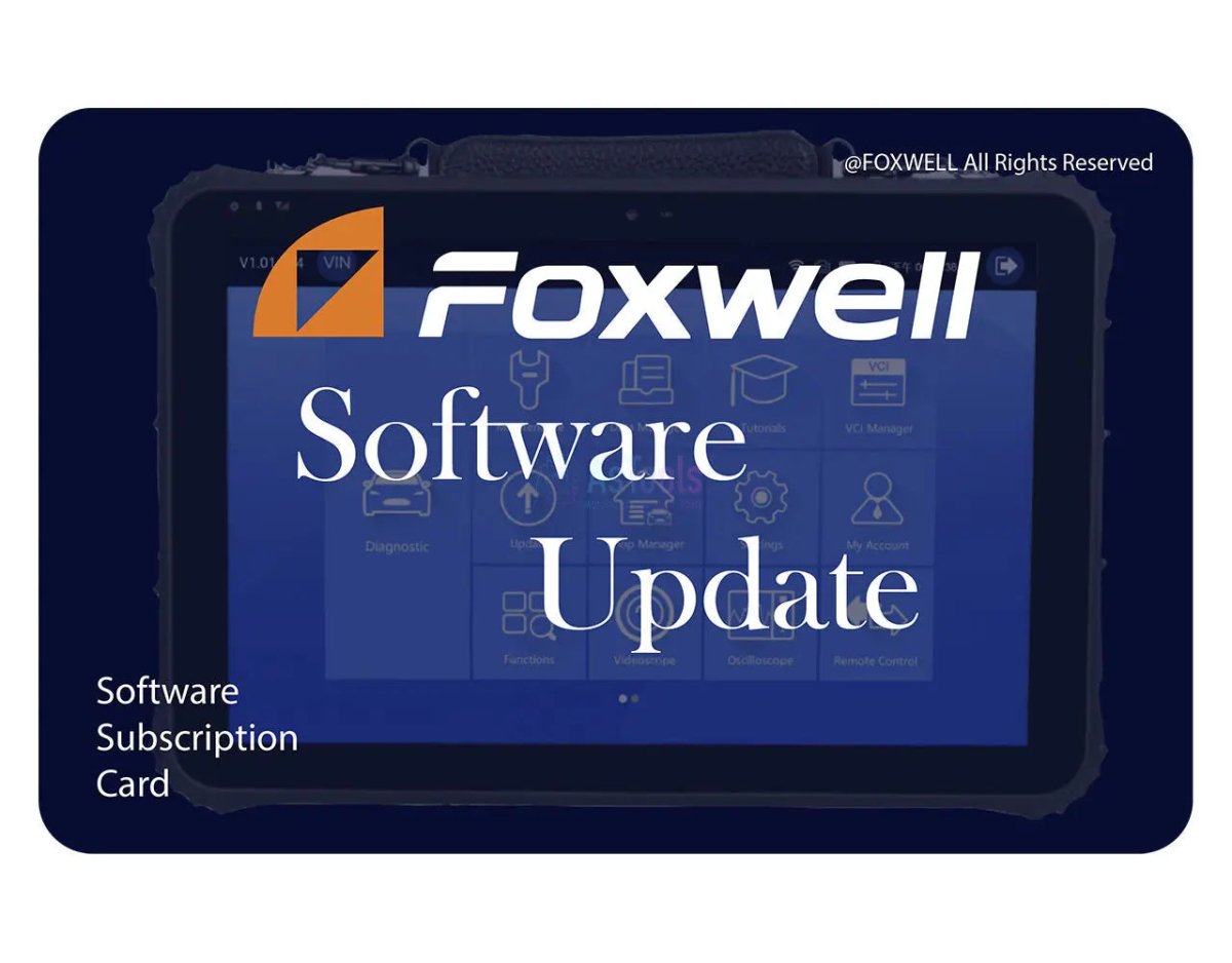Foxwell I80 Plus Update Licentie