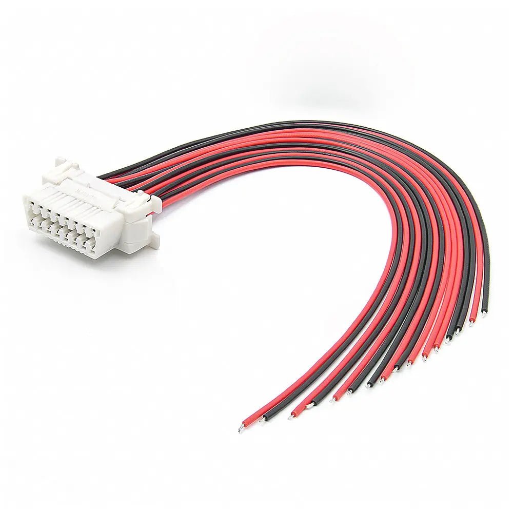 Honda 16 Pins OBD2 Poort Vrouwtje Met 16 Open Eindkabels 30 cm