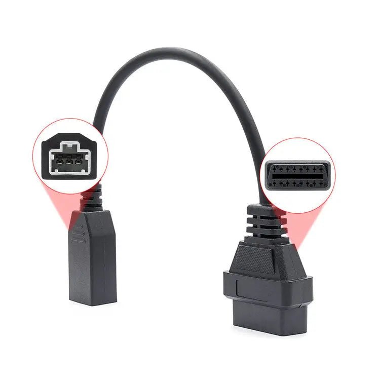 Honda 3 Pins OBD1 - 16 Pins OBD2 Verloopkabel Personenauto