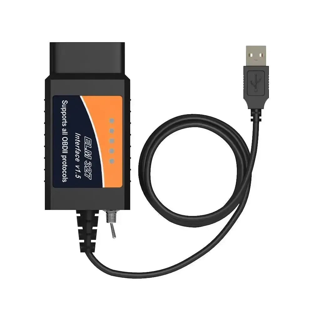 HS/MS-CAN Switch ELM327 USB Interfacekabel FT232RL