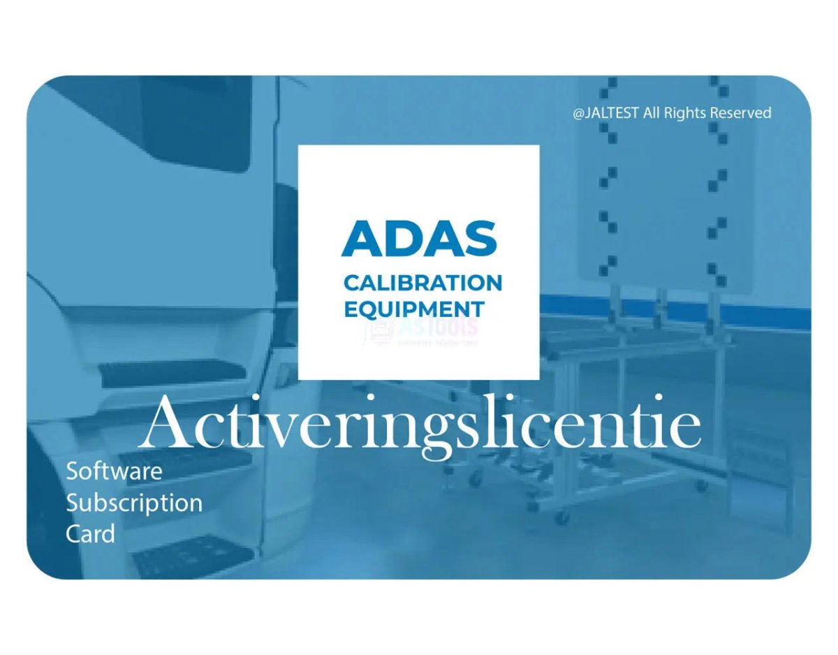 Jaltest ADAS Activeringslicentie