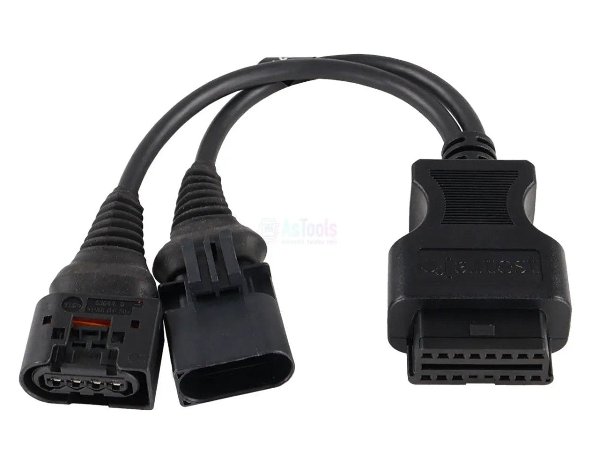 Jaltest AGCO Sisu 4+4 Pins OBD - 16 Pins OBD2 Verloopkabel Landbouwvoertuig