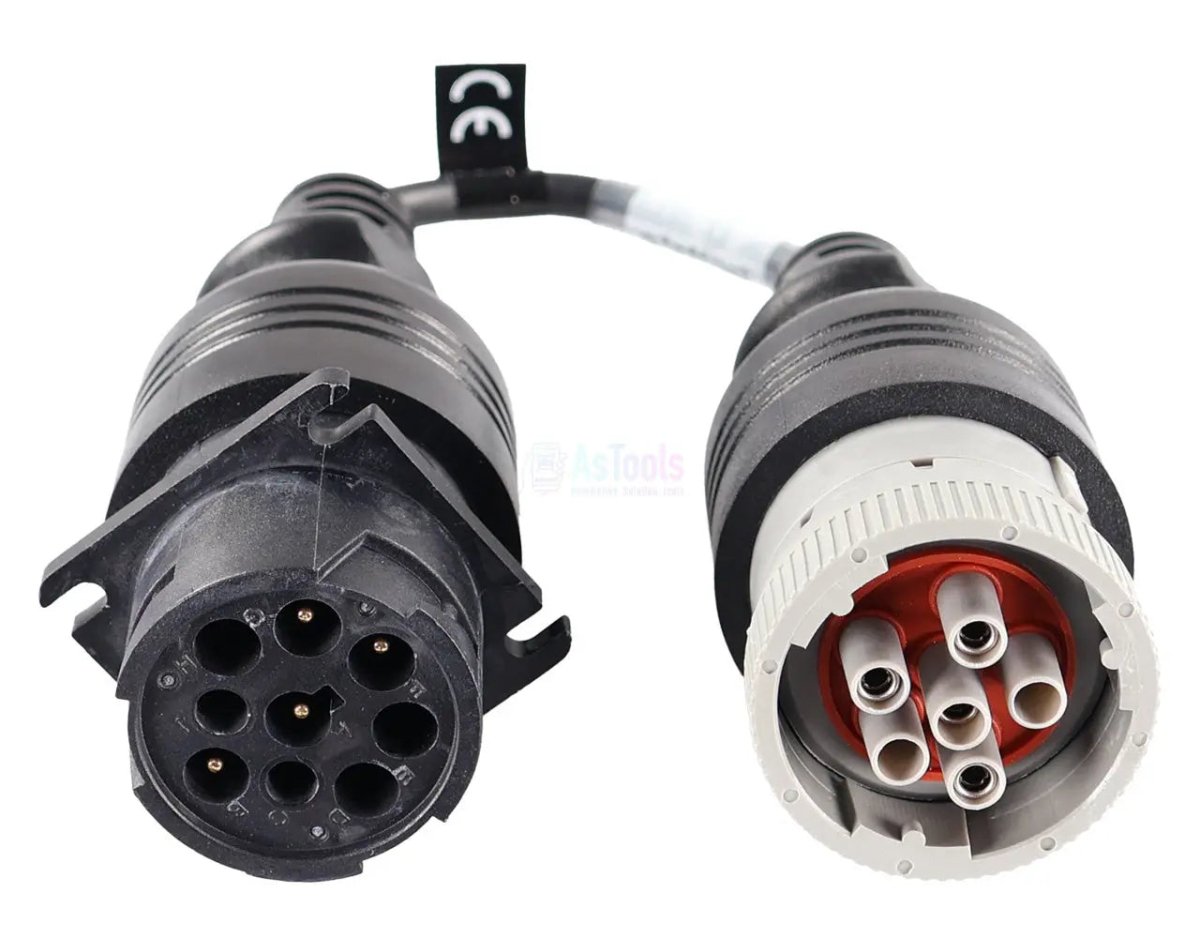 Jaltest Deutsch 6 Pins - 9 Pins J1939 Verloopkabel Bedrijfs- en Werkvoertuig