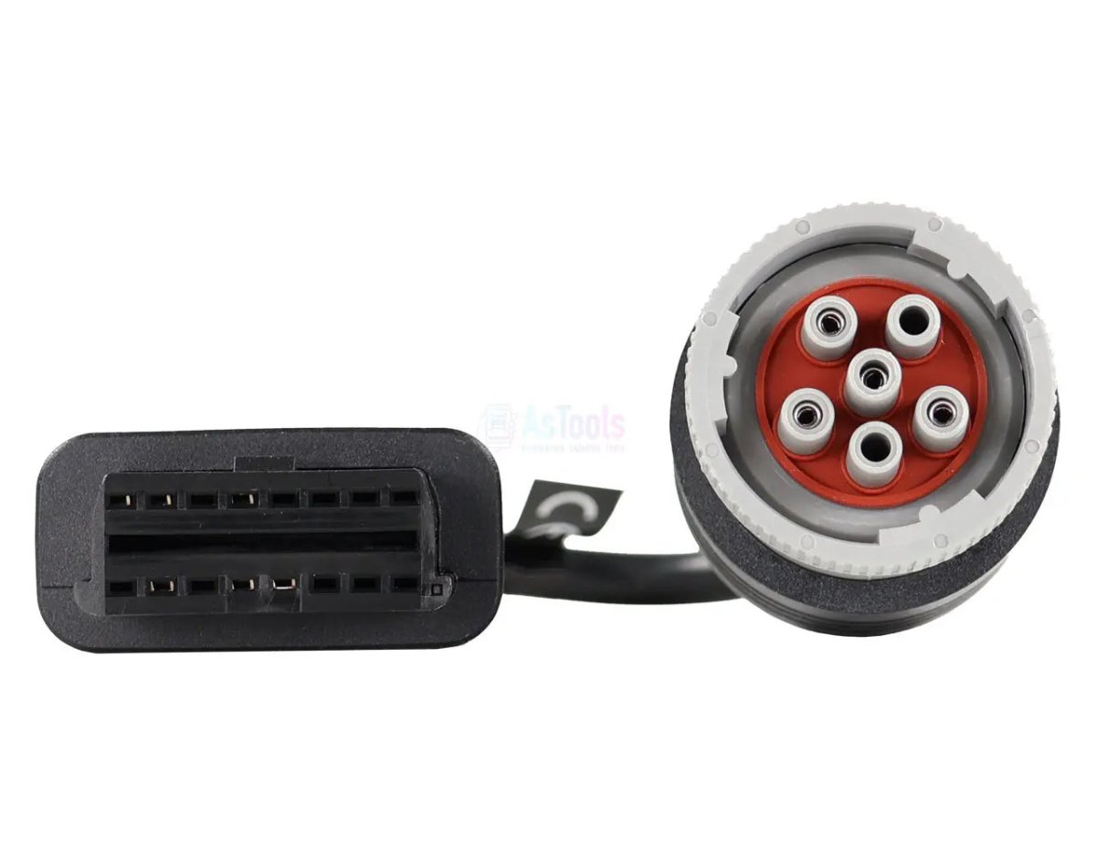 Jaltest Deutsch 6 Pins OBD - 16 Pins OBD2 Verloopkabel Motorboot