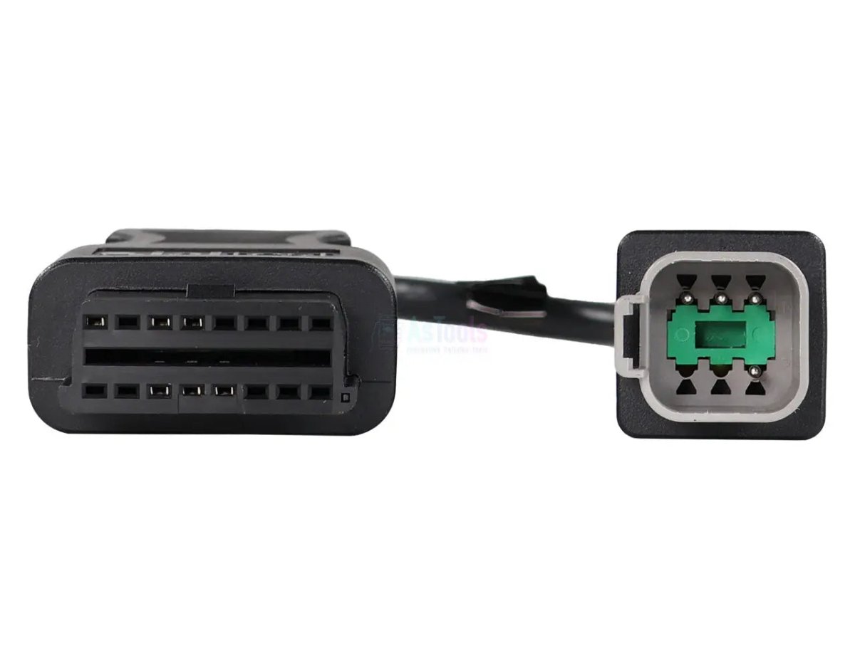 Jaltest Doosan DL03 6 Pins OBD - 16 Pins OBD2 Verloopkabel Verbrandingsmotor